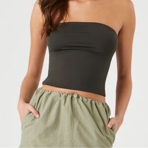 Forever 21 Never Worn Black Contour Tube Top